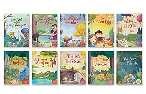 Illustrated Moral Stories [collection Of 10 Books]