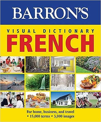 Barrons Visual Dictionary French