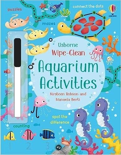 Wipe-clean Aquarium Activities