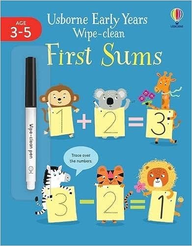 Early Years Wipe-clean - First Sums