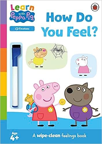 Learn With Peppa How Do You Feel? Wipe-clean Activity Book