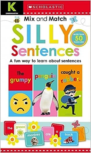 Mix & Match Silly Sentences Kindergarten Workbook Scholastic Early Learners (workbook)