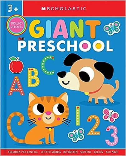 Giant Preschool Workbook Scholastic Early Learners (workbook)