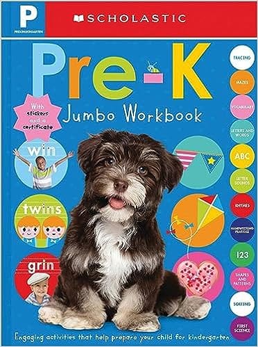 Preschool Jumbo Workbook Scholastic Early Learners (jumbo Workbook)