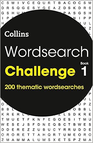 Wordsearch Challenge Book 1 200 Themed Wordsearch Puzzles