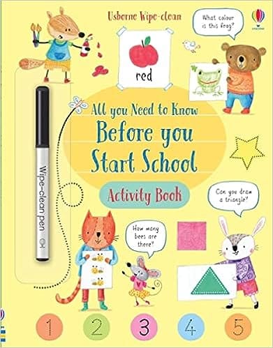 Wipe-clean All You Need To Know Before You Start School Activity Book