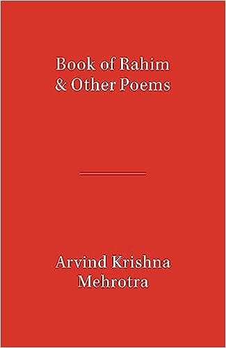 Book Of Rahim & Other Poems