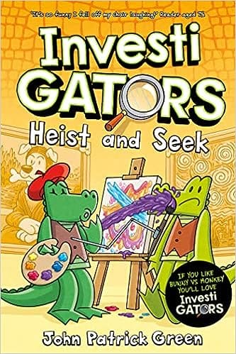 Investigators Heist And Seek A Full Colour, Laugh-out-loud Comic Book Adventure!