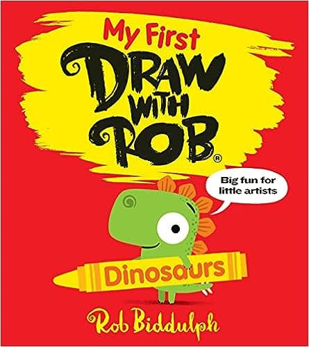 My First Draw With Rob Dinosaurs