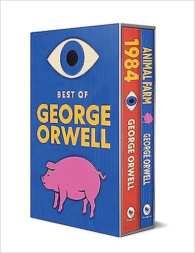 Best Of George Orwell Boxed Set (animal Farm & 1984) Set Of 2 Books
