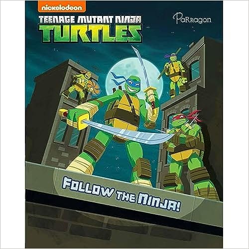Teenage Mutant Ninja Turtles Follow The Ninja | Movie Storybook | Tmnt | Nickelodeon Books | Childrens Books