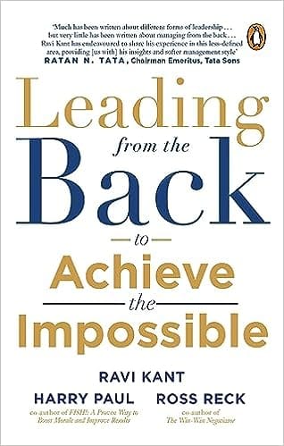 Leading From The Back To Achieve The Impossible
