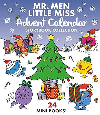 Mr Men Little Miss Advent Calendar Storybook Collection Containing 24 Brilliantly Funny Illustrated Kids Books To 23