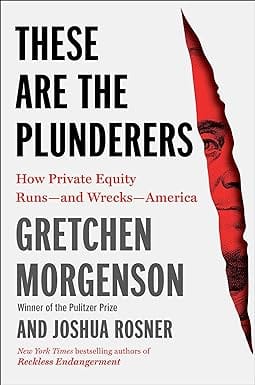 These Are The Plunderers How Private Equity Runs-and Wrecks-america