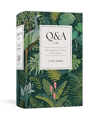 Q&a A Day Tropical 5-year Journal 3