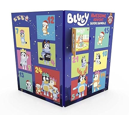 Bluey Awesome Advent Book Bundle An Advent Calendar