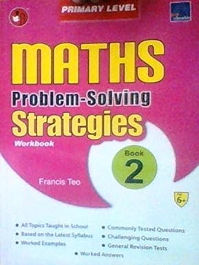 Sap Maths Problem Solving Strategies Workbook Primary Level 2
