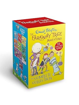 Enid Blyton The Faraway Tree Adventures Colour Stories Complete Collection 10 Books Box Set