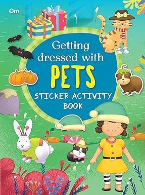 Getting Dressed With Pets Sticker Activity Book