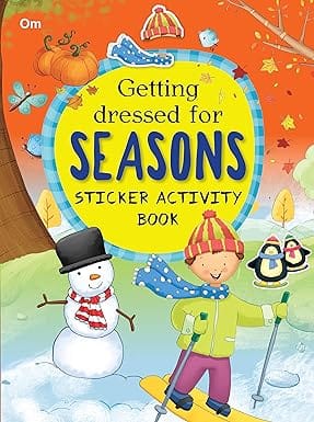 Getting Dressed For Seasons Sticker Activity Book