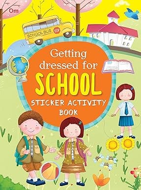 Getting Dressed For School Sticker Activity Book