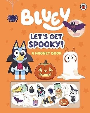 Bluey Lets Get Spooky A Magnet Book