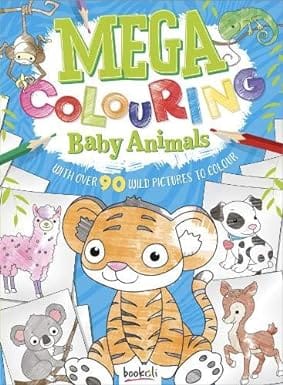 Mega Colouring Baby Animals (mega Colouring 8)