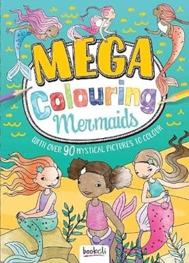 Mega Colouring Mermaids