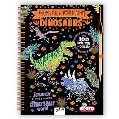Scratch And Explore Dinosaurs