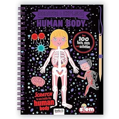 Scratch And Explore Human Body