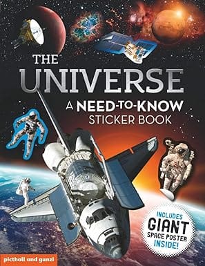 The Universe Solar System Wallchart Poster And Sticker Book