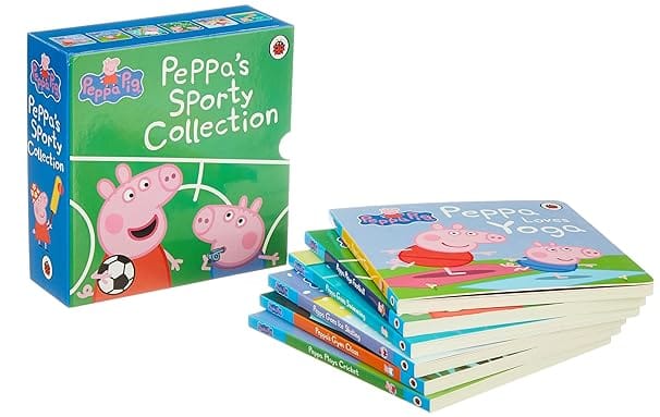 Peppas Sporty Collection! 6 Board Books