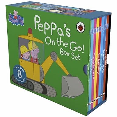 Peppa On The Go! 8 Board Books Slipcase