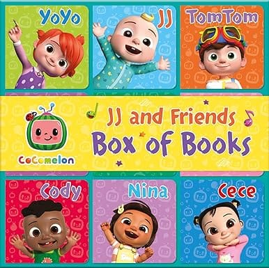 Official Cocomelon Jj & Friends Box Of Books Box Set