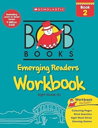 Bob Books Sight Words Kindergarten Workbook