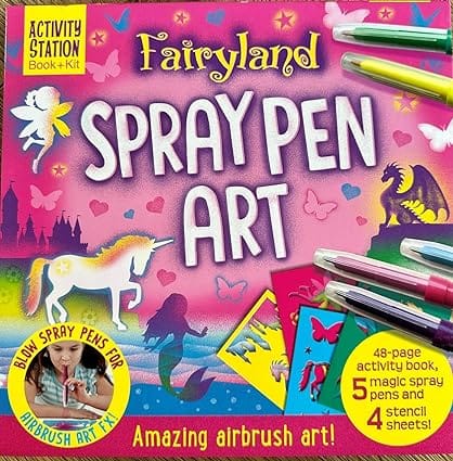 Fairyland Spray Pen Art (activity Station Gift Boxes)