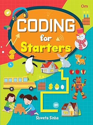 Coding For Starters Activity Books For Kids - Coding Activities For Kids Age 4+