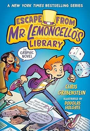 Escape From Mr. Lemoncellos Library The Graphic Novel
