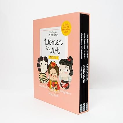 Little People, Big Dreams Women In Art 3 Books From The Best-selling Series!