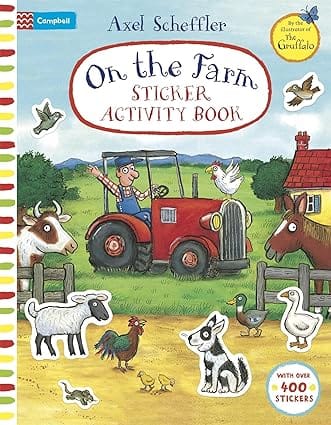 On The Farm Sticker Activity Book (campbell Axel Scheffler, 17)