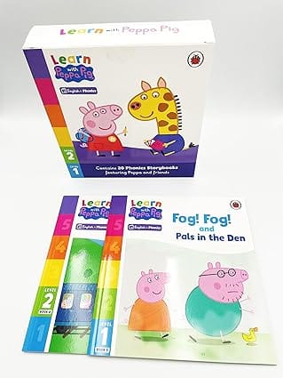 Learn With Peppa Phonics (1-20 Tuckbox)