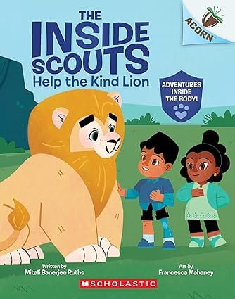 Help The Kind Lion An Acorn Book (the Inside Scouts #1)