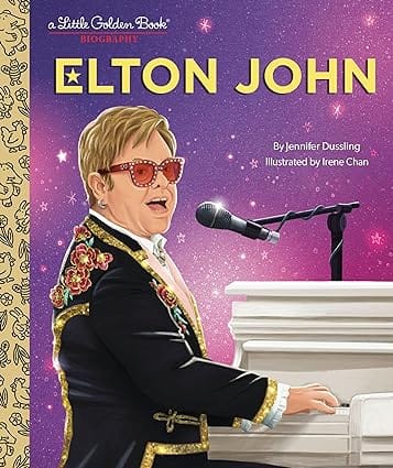 Elton John A Little Golden Book Biography