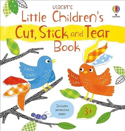 Little Childrens Cut And Stick Book