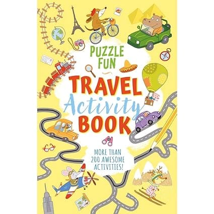 Puzzle Fun Travel Activity Book