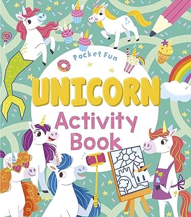 Pocket Fun Unicorn Activity Book