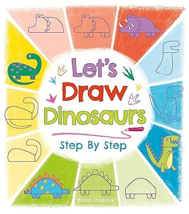 Lets Draw Dinosaurs Step By Step