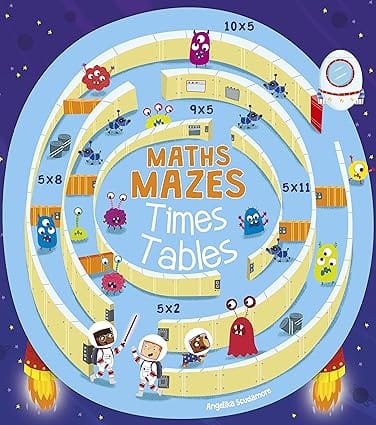 Maths Mazes Times Tables