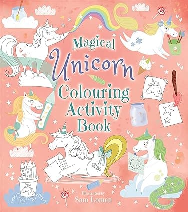 Magical Unicorn Colouring Activity Book