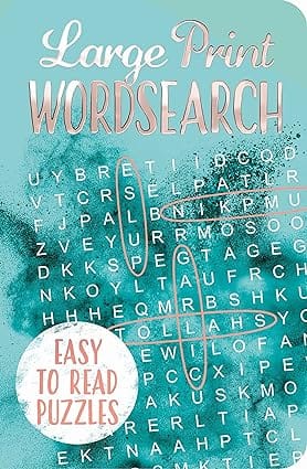 Large Print Wordsearch (192pp Royal-format Foil Puzzles)
